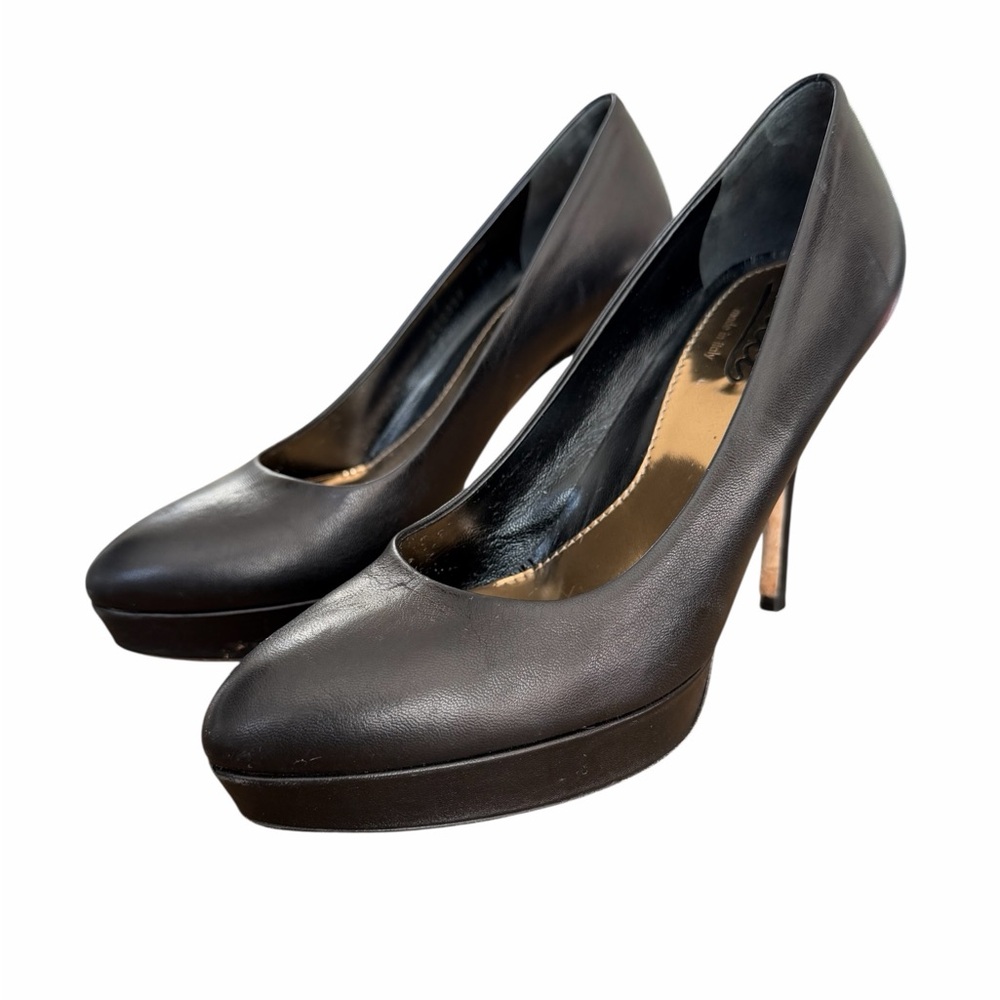 Gucci Classy‎ Black Leather Pumps